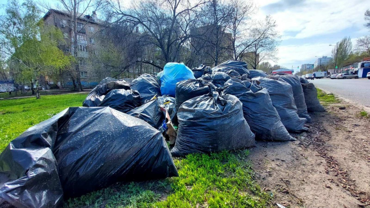 Вывоз и утилизация мусора после субботника в Кохме в октябре