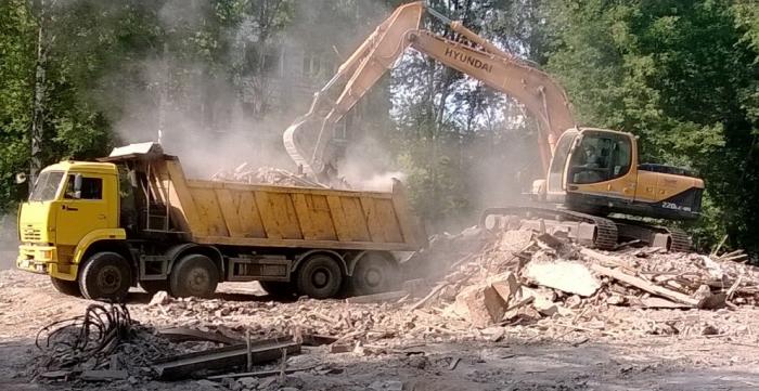 Вывоз бетонного боя и ЖБИ отходов в Кохме от ПроМусор, цена от 2805 руб., утилизация и переработка